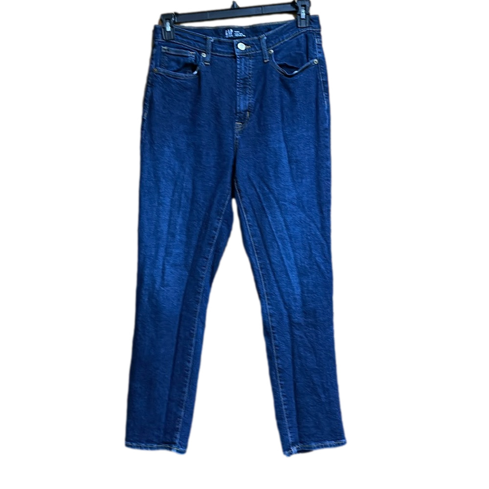 Gap High Rise Vintage Slim Denim Blue Jeans Size 10 / 30R - EUC